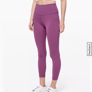 Lululemon align 25’ pants in size 4.